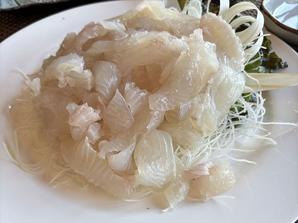 제일장횟집 도다리회