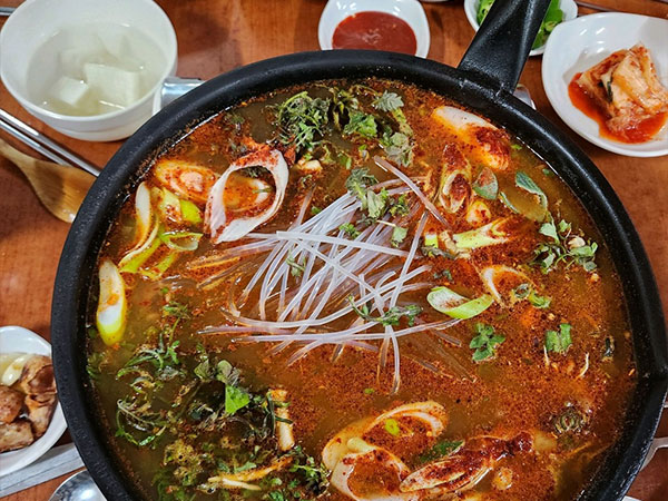 삽다리곱창 곱창전골