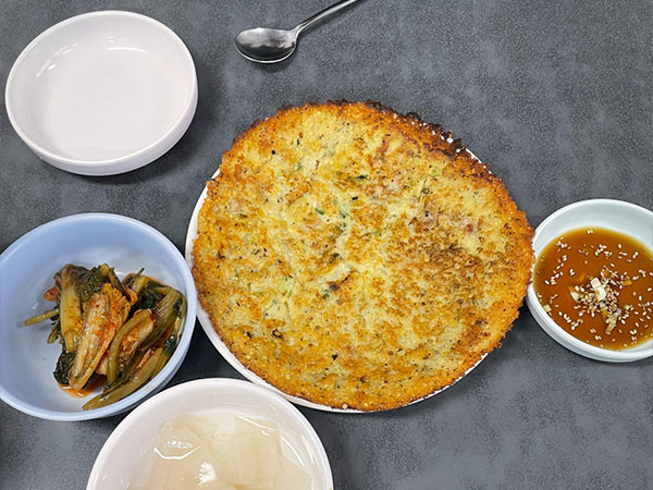 평양냉면 녹두부침