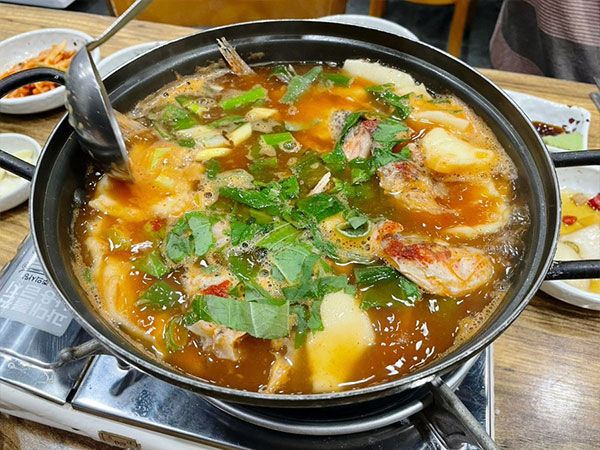백선횟집 매운탕