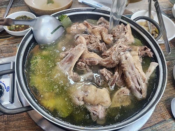 삼강식당 본점 백숙