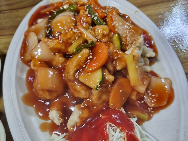 만리홍반점 탕수육