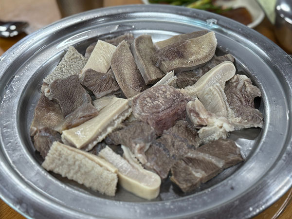 원조현풍박소선할매집곰탕 수육